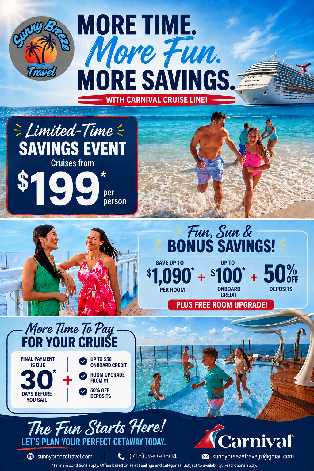 Carnival Cruise Limited Time Deal